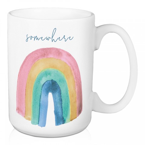 Somewhere 15 oz Mug