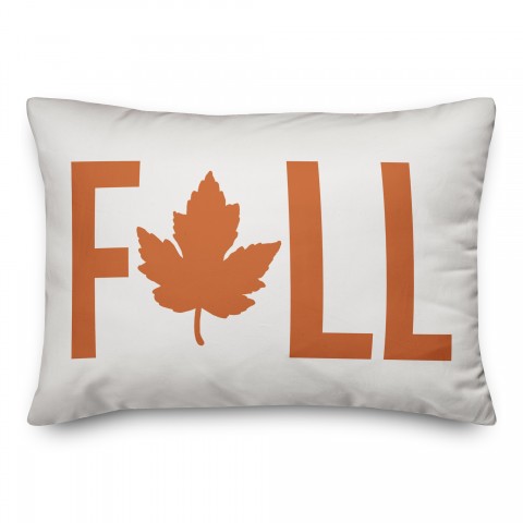 Fall Leaf 14x20 Spun Poly Pillow