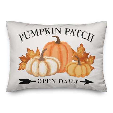 Pumpkin Patch 14x20 Spun Poly Pillow