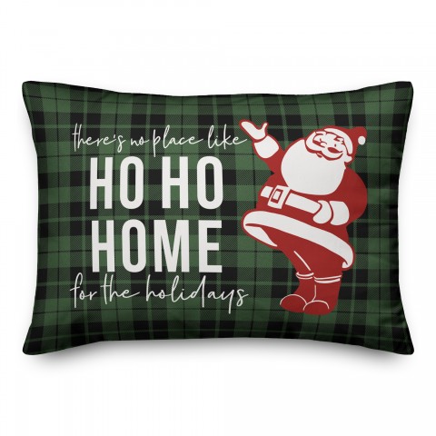Ho Ho Home 14x20 Spun Poly Pillow