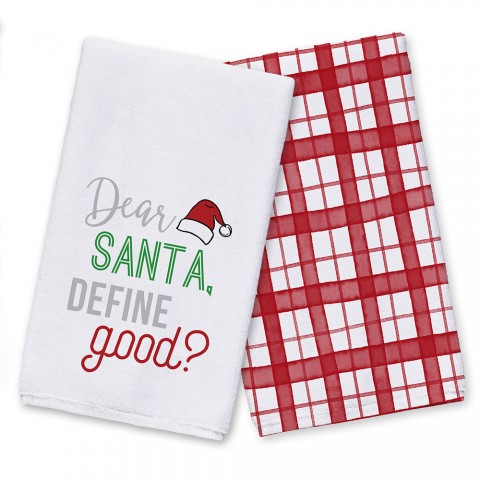 Dear Santa, Define Good Textiles Collection
