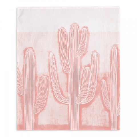 Blush Cactus 50x60 Tapestry