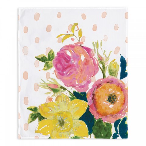 Abstract Floral 50x60 Tapestry