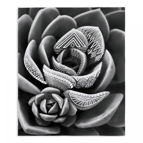 Tribal Succulent 50x60 Tapestry