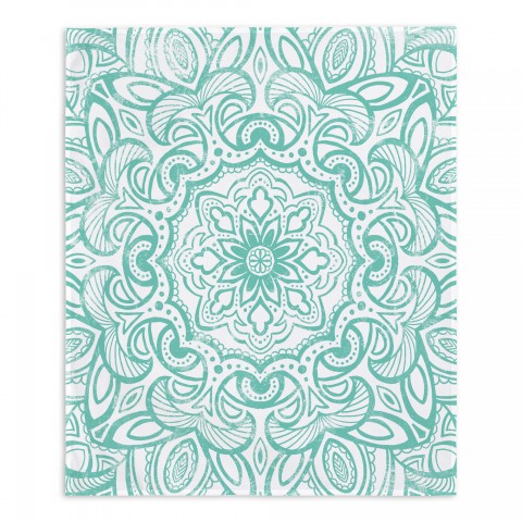 Mint Mandala 50x60 Tapestry
