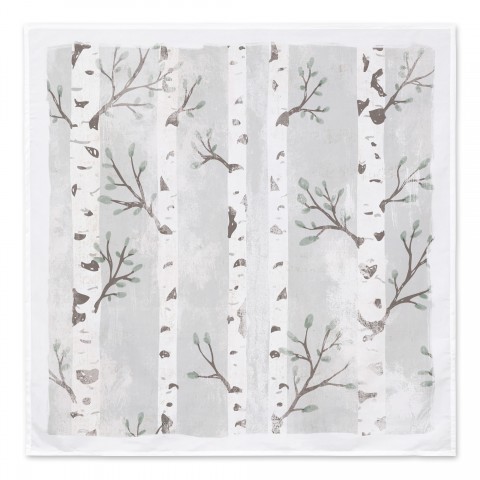 Birch Trees 57x57 Tapestry