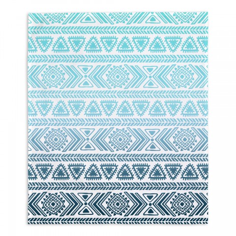 Gradient Tribal Print 30x40 Tapestry