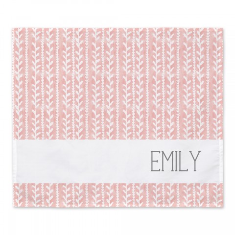 Blush Personalized 30x40 Personalized Tapestry