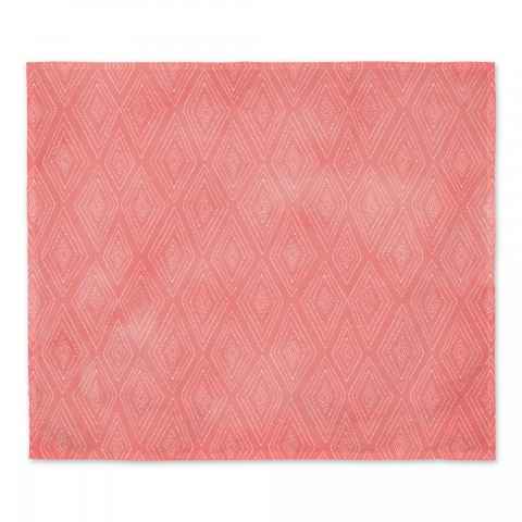 Coral Tribal Diamonds 30x40 Tapestry