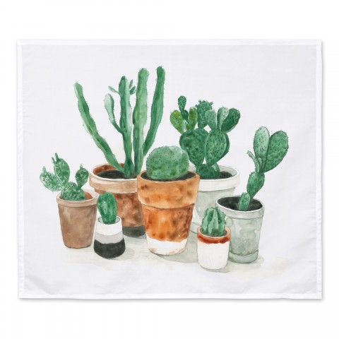 Potted Cacti 30x40 Tapestry
