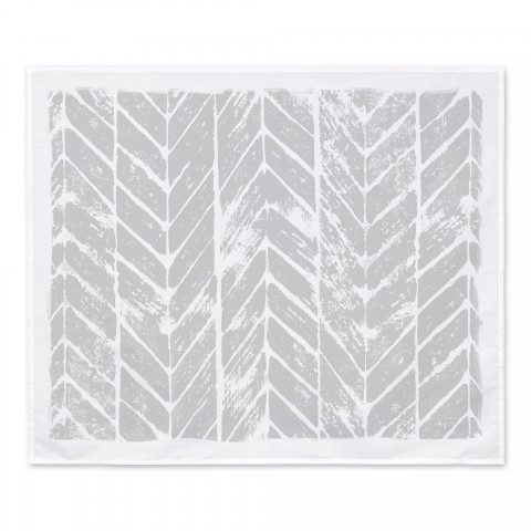 Grey Chevron 50x60 Tapestry