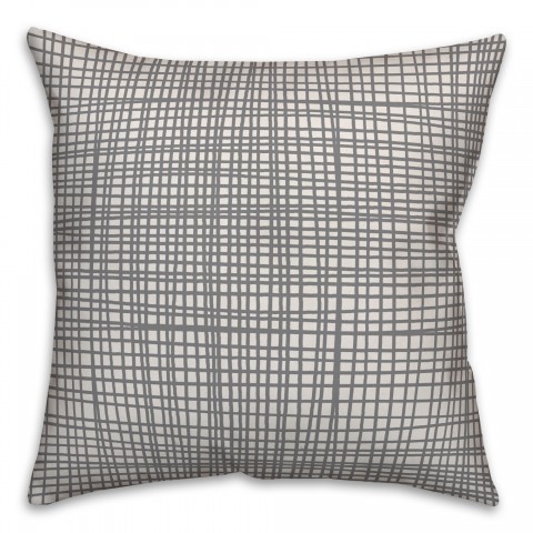 Cricross in Gray Pillow