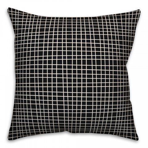 Boxes in Black Pillow