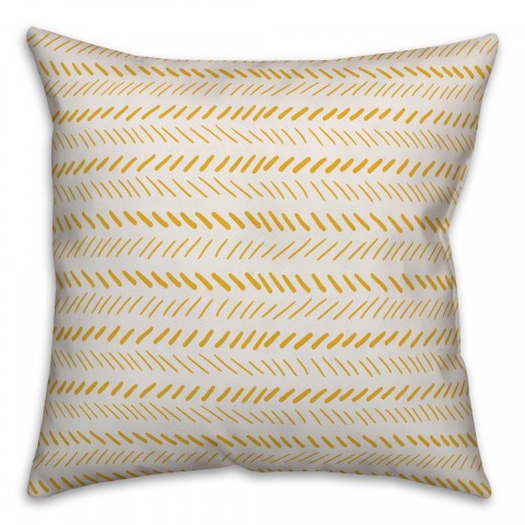 Hatches in Yellow Pillow