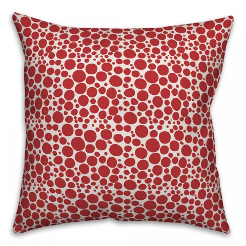 Pebbles in Red Pillow