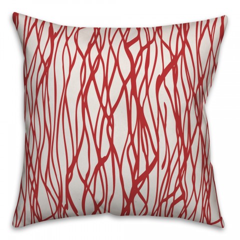 Seaweed in Red Pillow
