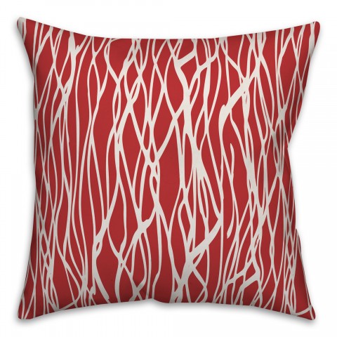 Seaweed in Red Pillow