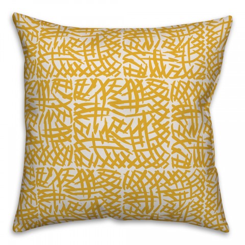 Swatches in Yellow Pillow