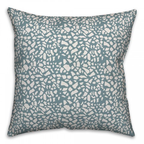 Terrazzo in Blue Pillow