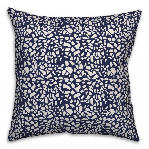 Terrazzo in Blue Pillow