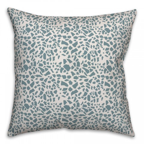 Terrazzo in Blue Pillow