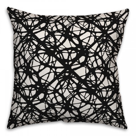 Webby in Black Pillow
