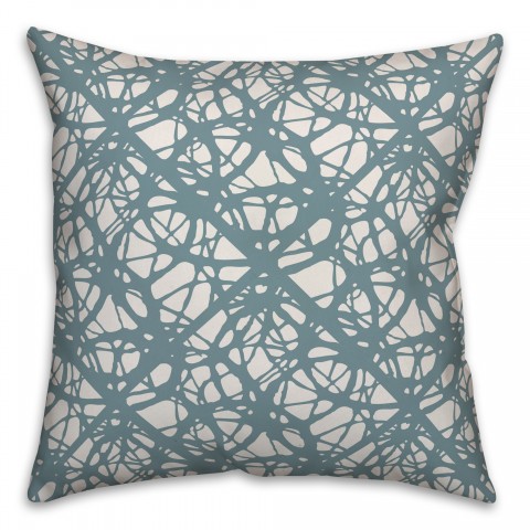 Webby in Blue Pillow