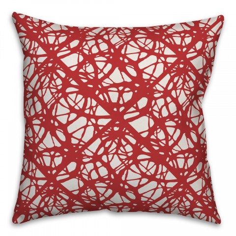 Webby in Red Pillow