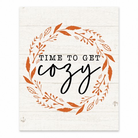 Time to Get Cozy 8x10 Tabletop Canvas