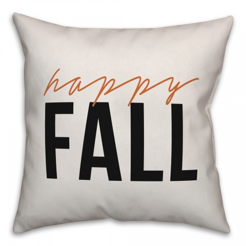 Happy Fall Pillow