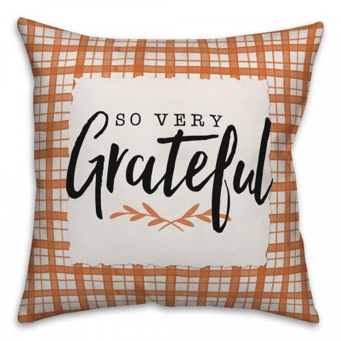 So Very Grateful Pillow