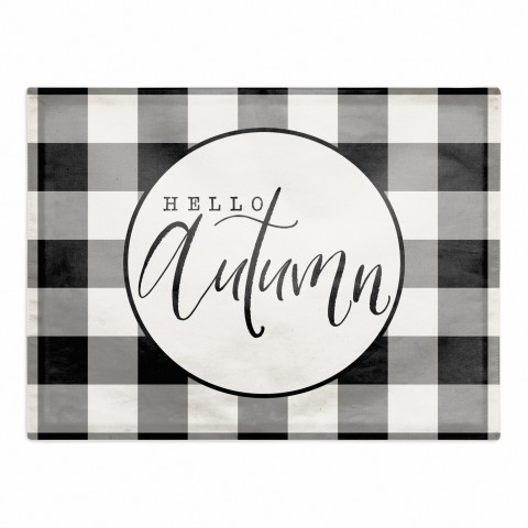 Hello Autumn 18x14 Poly Twill Placemat