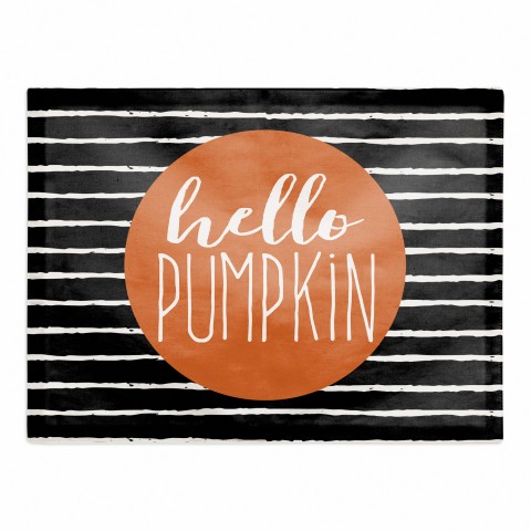 Hello Pumpkin 18x14 Poly Twill Placemat