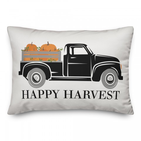 Happy Harvest 14x20 Spun Poly Pillow