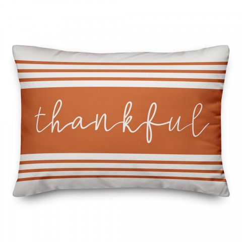 Thankful 14x20 Spun Poly Pillow Cover