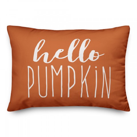 Hello Pumpkin Pillow