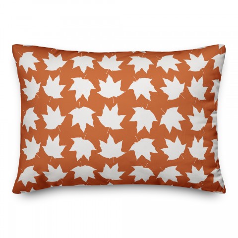 Leaf Pattern Pillow