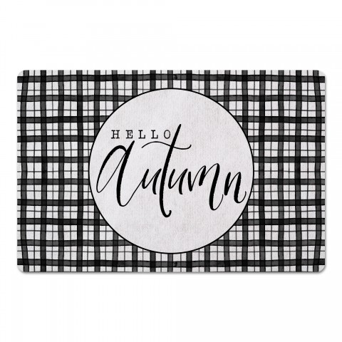 Hello Autumn 27x18 Floor Mat