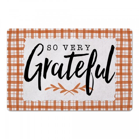 So Very Grateful 27x18 Floor Mat