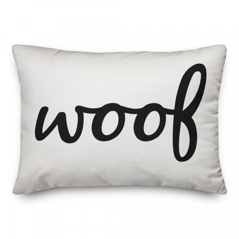 Woof 14x20 Spun Poly Pillow
