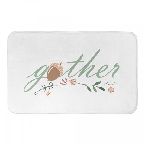 Gather Acorn 34x21 Bath Mat