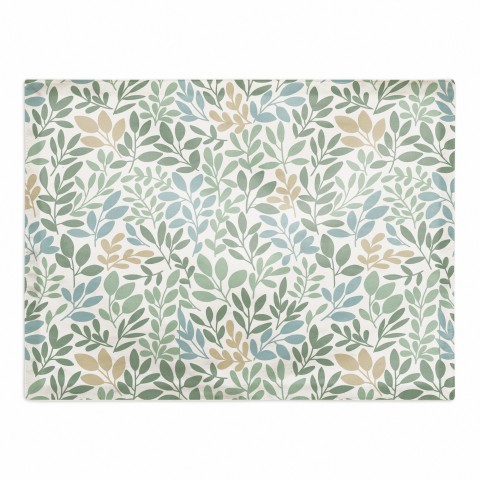 Autumn Leaf Pattern 18x14 Poly Twill Placemat