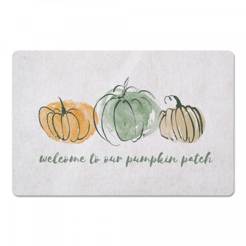 Welcome to our Pumpkin Patch 27x18 Floor Mat