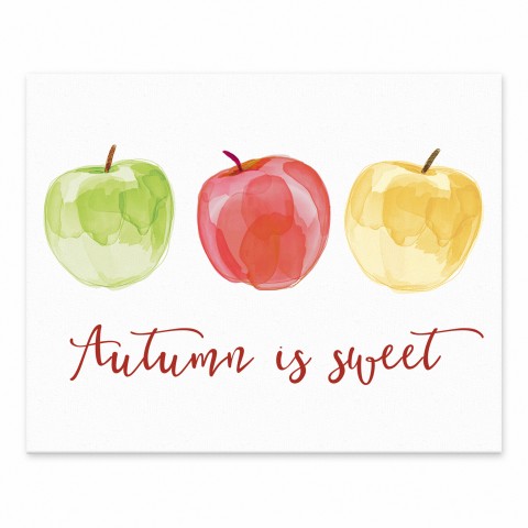 Autumn is Sweet 8x10 Tabletop Canvas