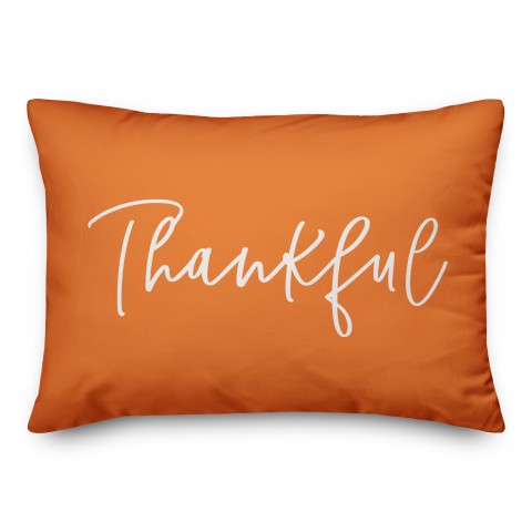 Thankful Blessed Reversible Pillow