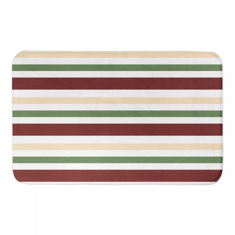 Apple Orchard Stripe 34x21 Bath Mat
