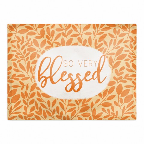 Blessed 18x14 Poly Twill Placemat