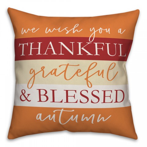 Autumn Wishes Pillow