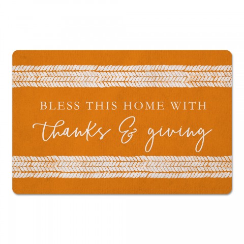 Thanks & Giving 27x18 Floor Mat