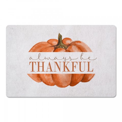 Always Be Thankful 27x18 Floor Mat